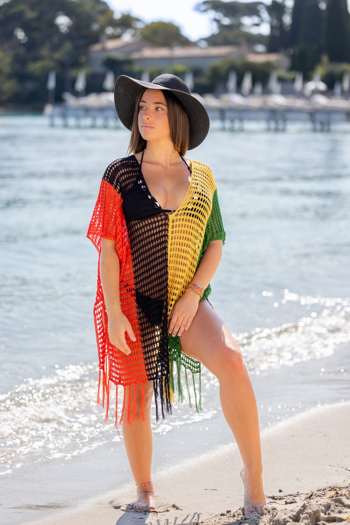 Tunique de Plage Strip Paola