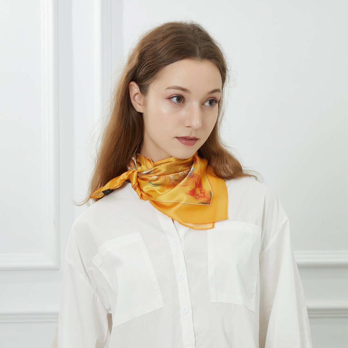 Dream Garden Cléo Small Silk Square