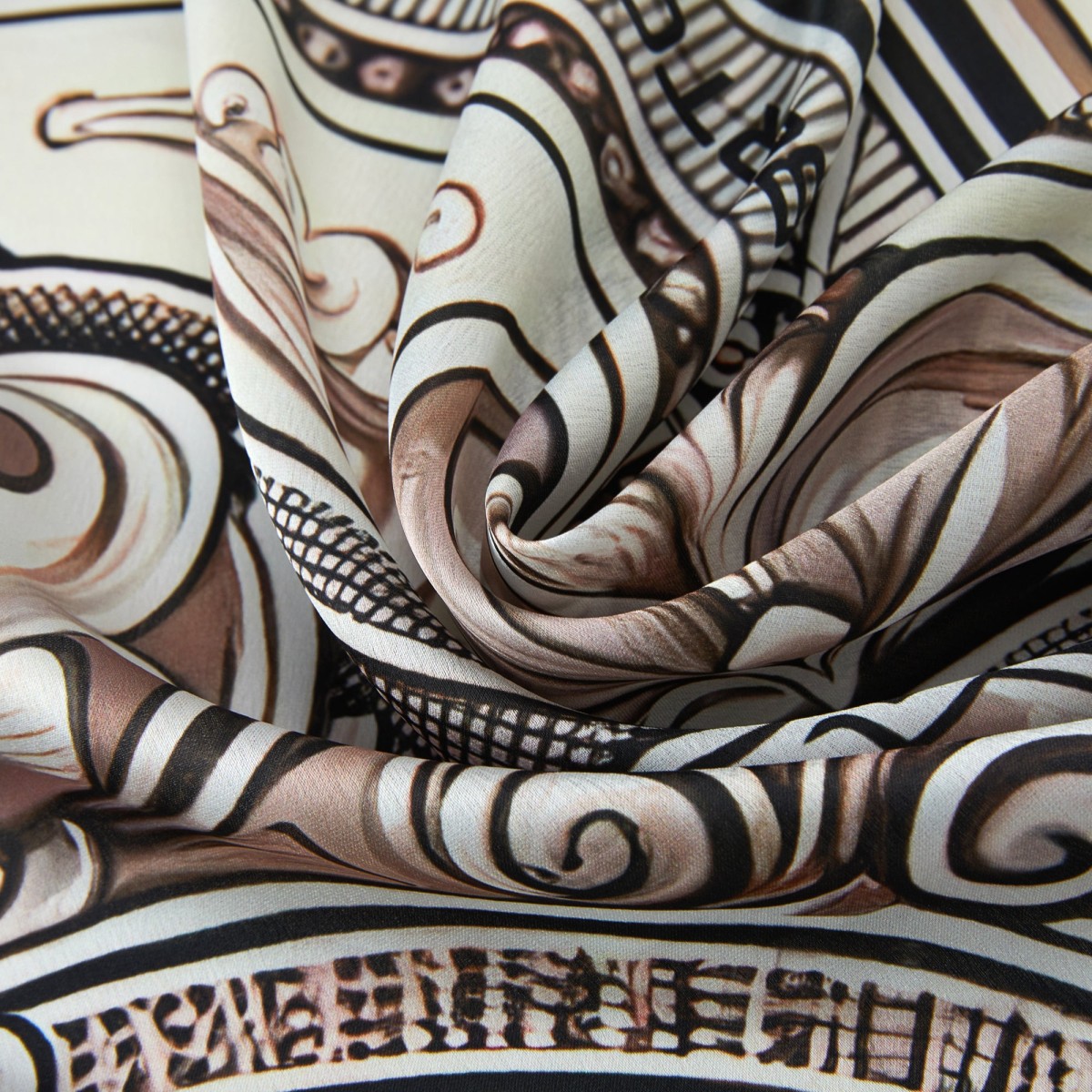 Authentic Zoé Large Silk Square