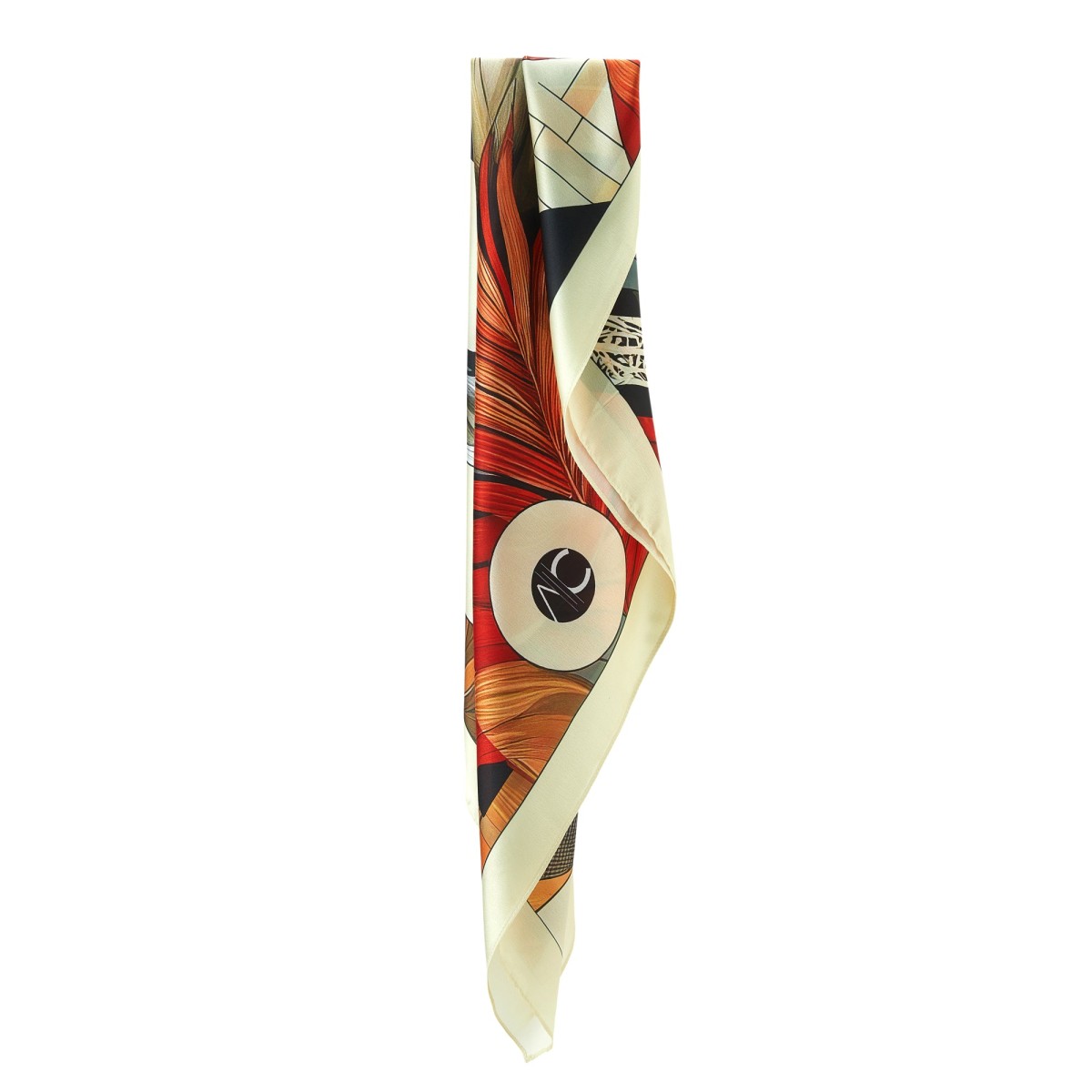 Fire Horse Zoé Large Silk Square