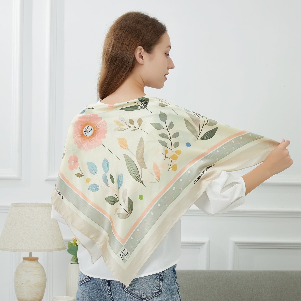 Nature Zoé Large Silk Square