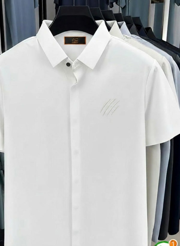 Chemise Confort Monaco CC Blanc — Stretch