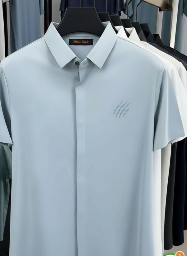 Chemise Confort Monaco CC Bleu Ciel — Stretch