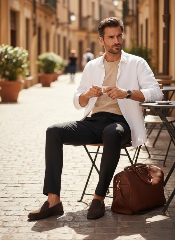 Pantalon Imperia Noir — Confort Stretch