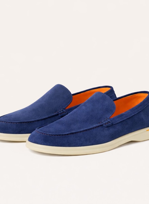 Mocassin Riviera Marine — Cuir