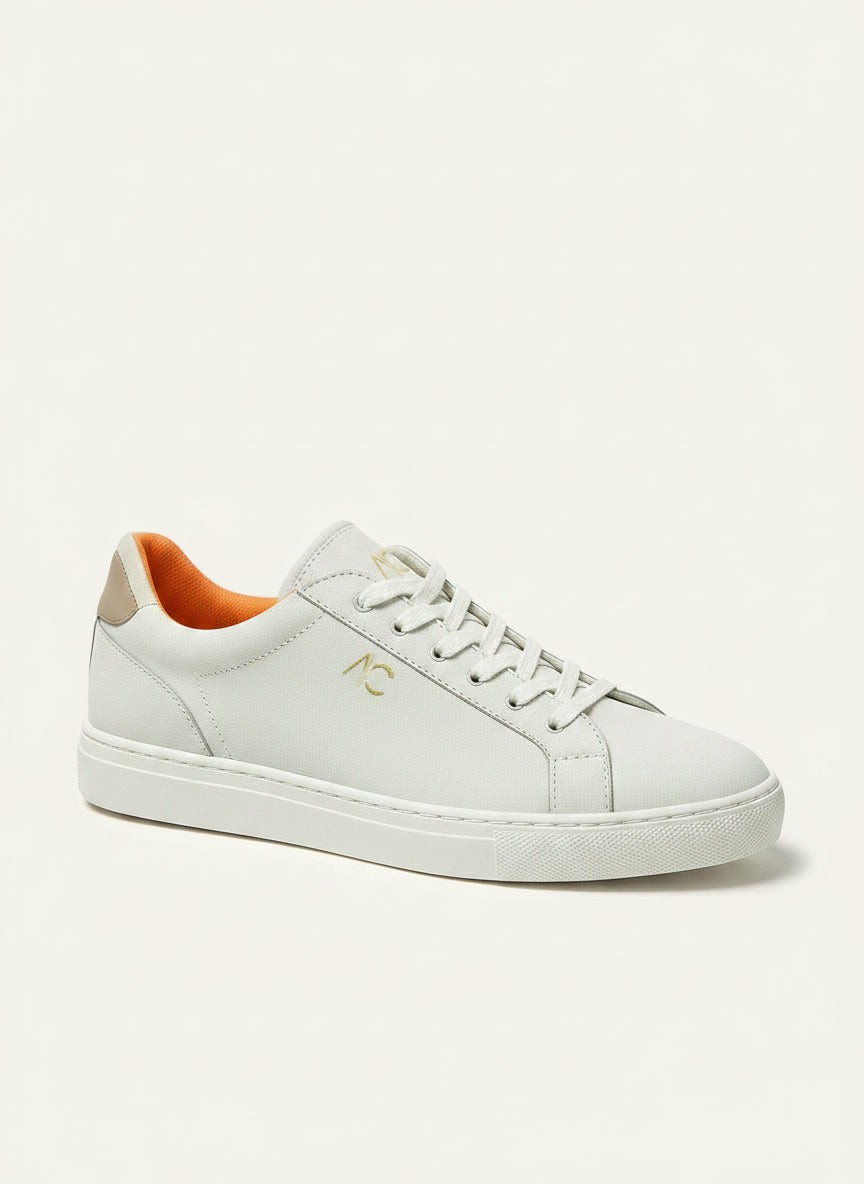 Sneaker Torino Blanc — Cuir Premium