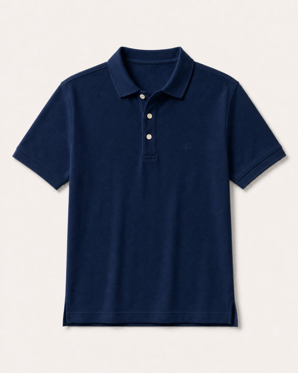 Polo Capri Marine — Coton Piqué