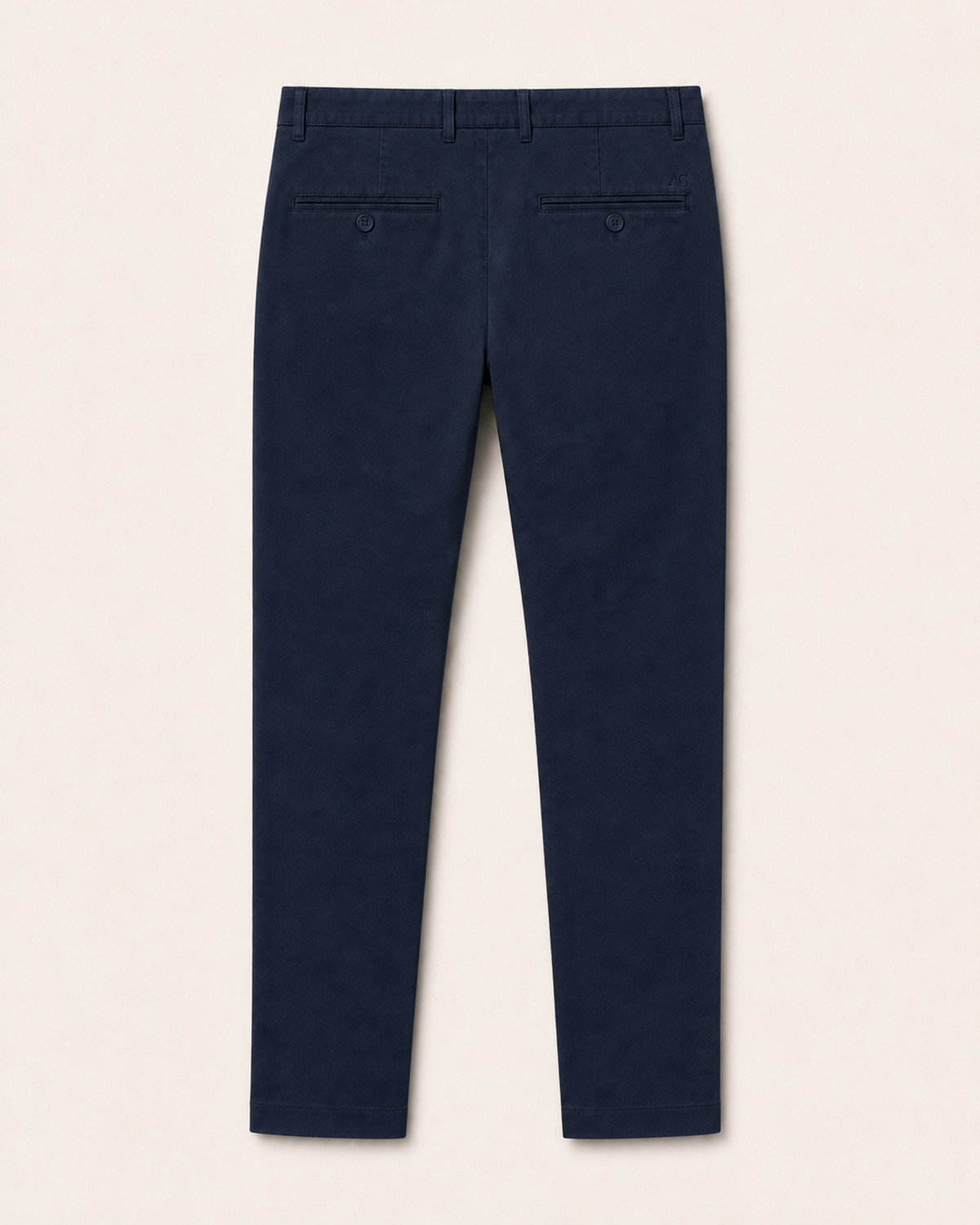 Chino Toscana Bleu Marine — Coton Stretch