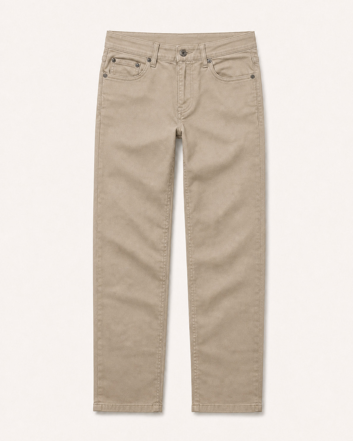 Pantalon Milano Beige — Coton Stretch