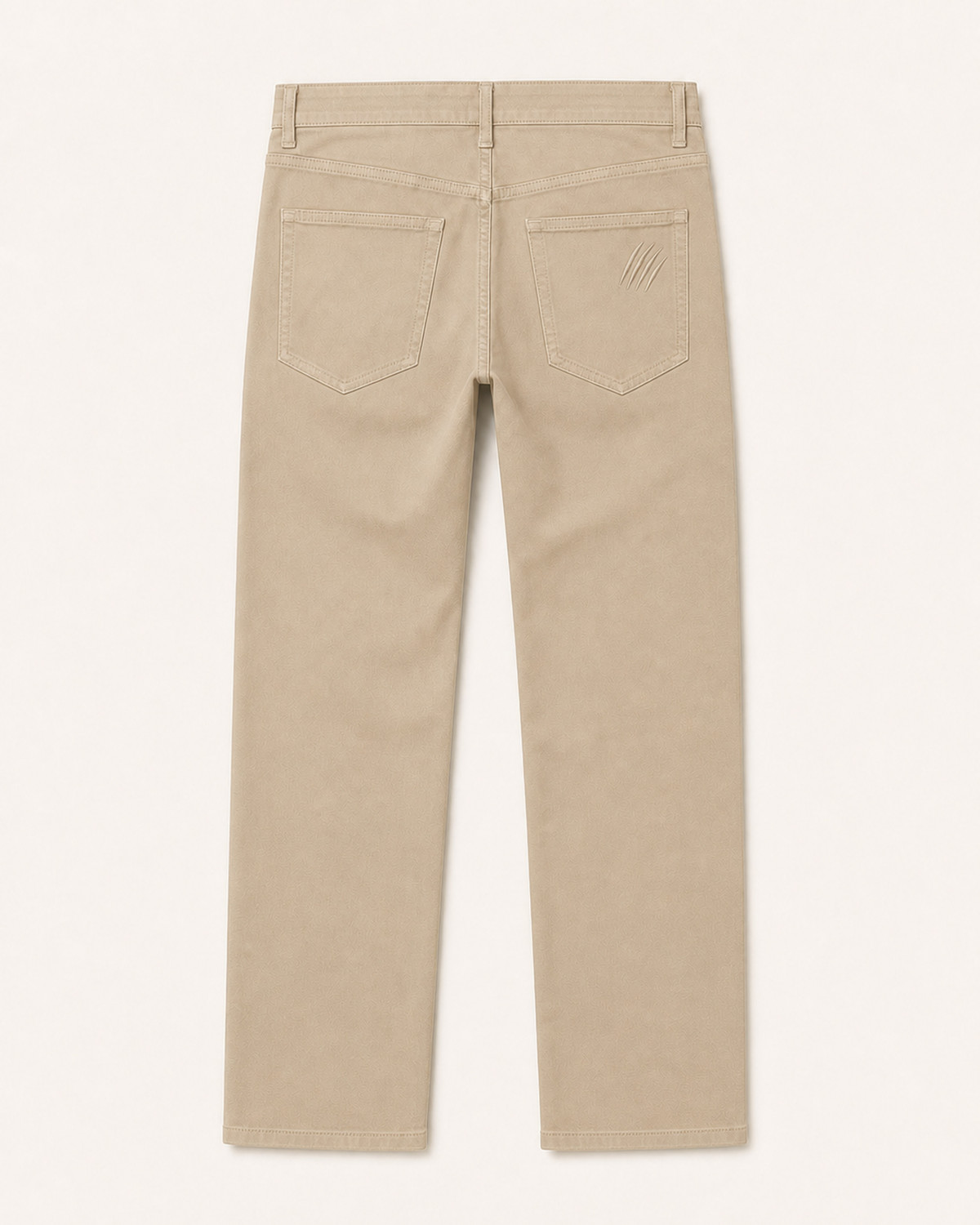 Pantalon Milano Beige — Coton Stretch